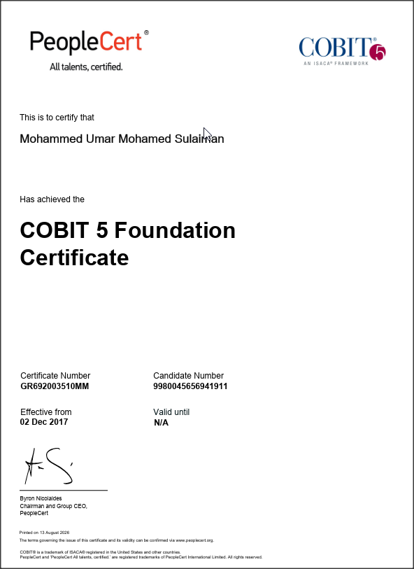 COBIT5